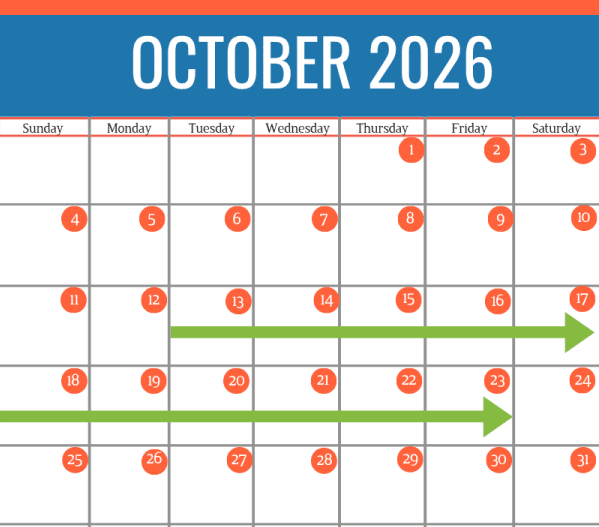 Square One December 2024 Calendar